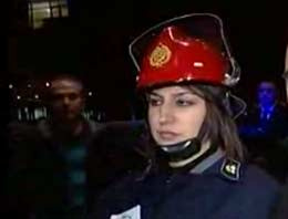 İtfaiyeciler gece güdüz belediyedeler