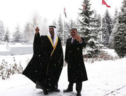 Abu Dabi Prensi az daha donacaktı!