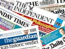 1 Mart 2012 Basın Özeti