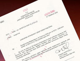 Jandarma bakanları böyle fişlemiş