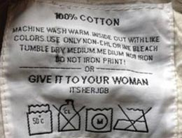 Kadınlara ilginç mesaj