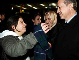 Genç kızın Erdoğan'dan ilginç isteği