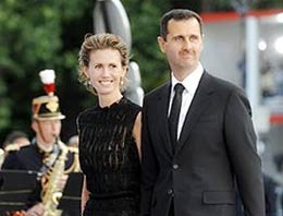 Esad kayınpederini dehşete düşürdü